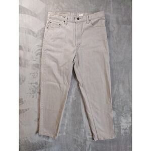 Vintage Levis 550 Jeans Mens 36x30 Lt. Gray Relaxed Fit Tapered Leg Made in USA